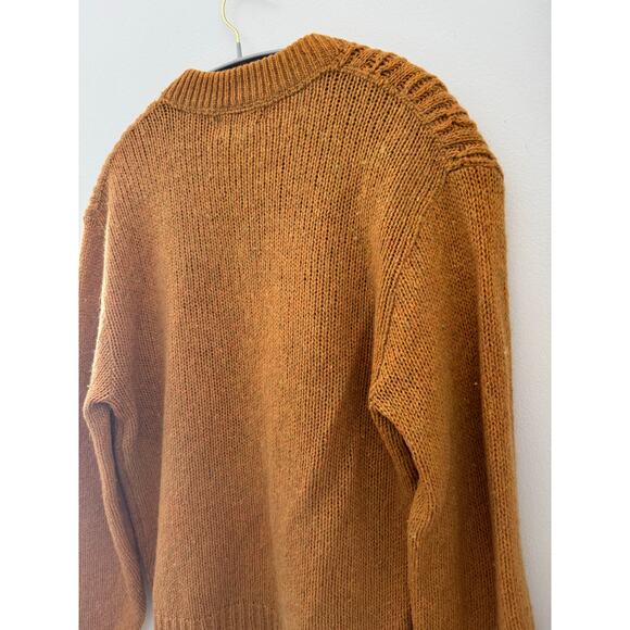 Yellow wool knit sweater - Picture 7 of 10